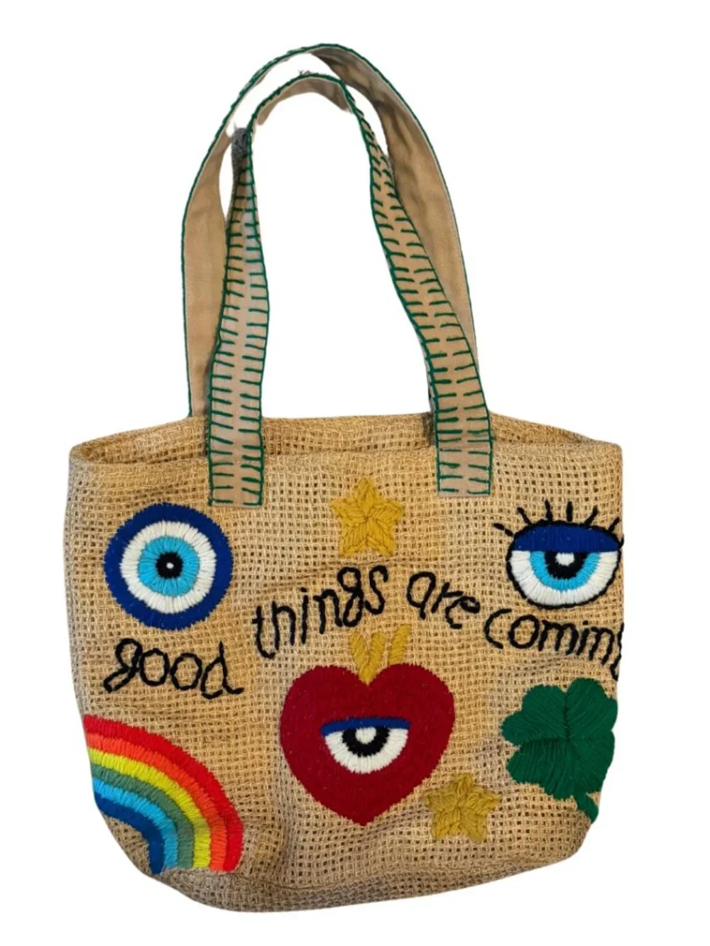 America & Beyond Good Things are Coming Positivity Tote